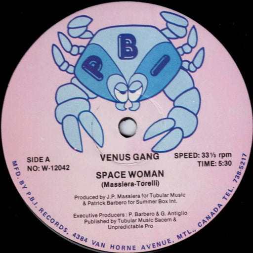 Venus Gang – Space Woman (LP, Vinyl Record Album)