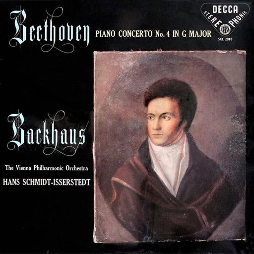 Ludwig van Beethoven, Wilhelm Backhaus, Wiener Philharmoniker, Hans Schmidt-Isserstedt – Piano Concerto No. 4 In G Major (LP, Vinyl Record Album)