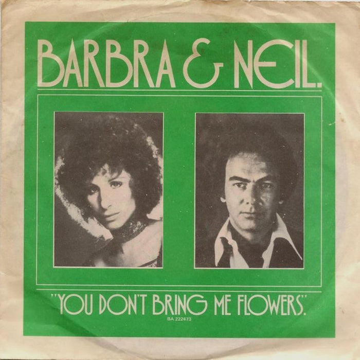 Neil Diamond, Barbra Streisand – You Don't Bring Me Flowers (LP, Vinyl Record Album)