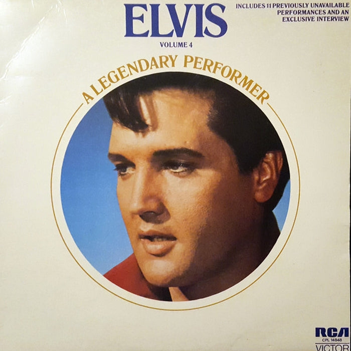 Elvis Presley – A Legendary Performer - Volume 4 (LP, Vinyl Record Album)