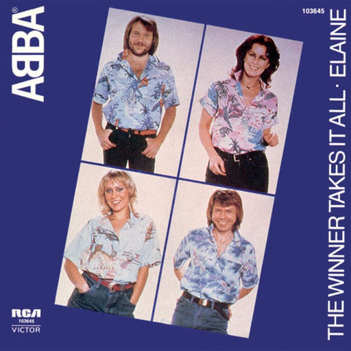 ABBA – The Winner Takes It All / Elaine (LP, Vinyl Record Album)