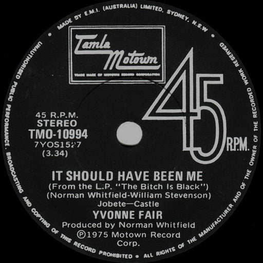 Yvonne Fair – It Should Have Been Me (LP, Vinyl Record Album)