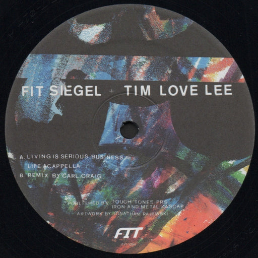FIT Siegel, Tim "Love" Lee – Living Is Serious Business (LP, Vinyl Record Album)