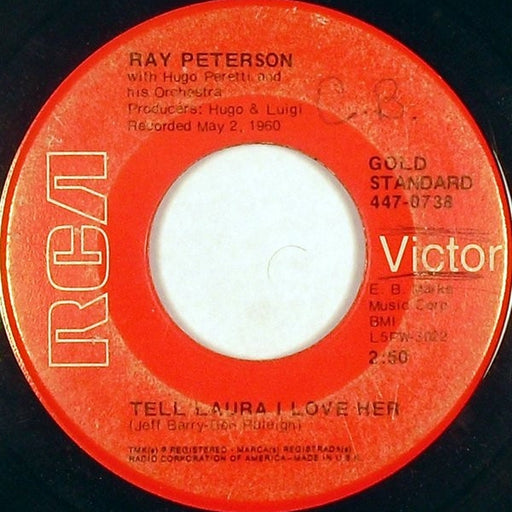 Ray Peterson – Tell Laura I Love Her / Fever (LP, Vinyl Record Album)
