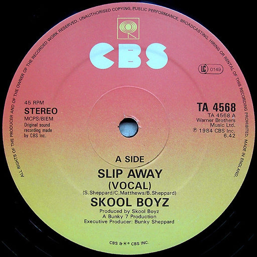 Skool Boyz – Slip Away (LP, Vinyl Record Album)