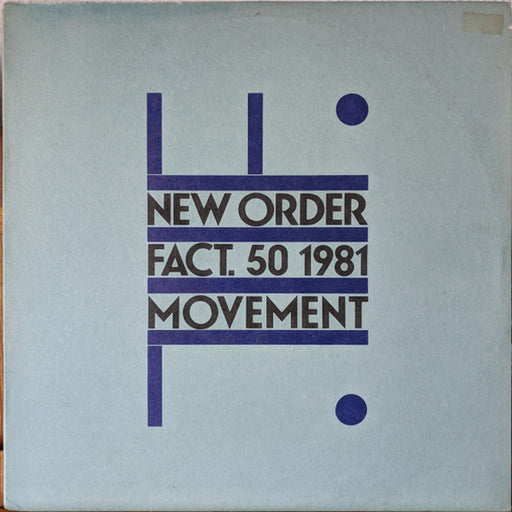 New Order – Movement (LP, Vinyl Record Album)