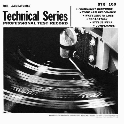 CBS Laboratories – Professional Test Record (Issue 3) (LP, Vinyl Record Album)