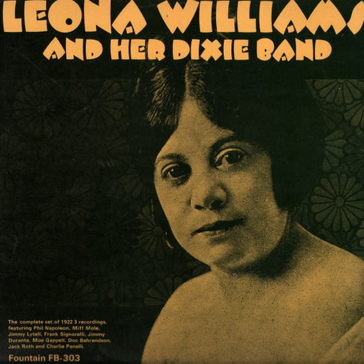 Leona Williams And Her Dixie Band – Leona Williams And Her Dixie Band (The Complete Set Of 1922-3 Recordings) (LP, Vinyl Record Album)