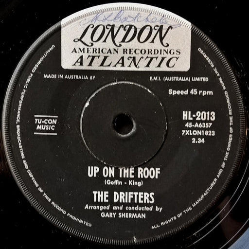 The Drifters – Up On The Roof / Another Night With The Boys (LP, Vinyl Record Album)