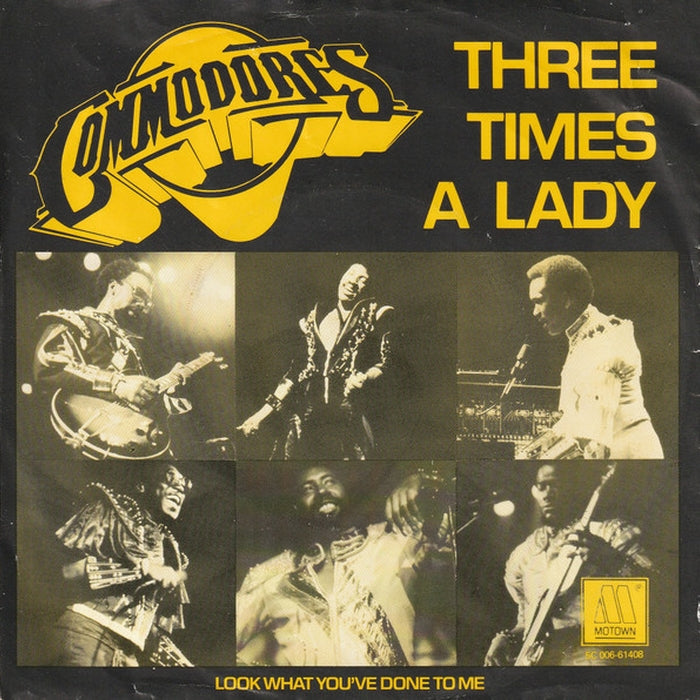 Commodores – Three Times A Lady (LP, Vinyl Record Album)