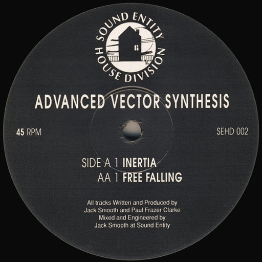 Advanced Vector Synthesis – Inertia / Free Falling (LP, Vinyl Record Album)