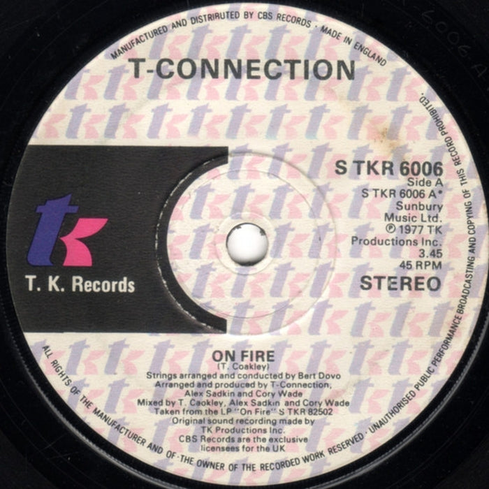 T-Connection – On Fire (LP, Vinyl Record Album)