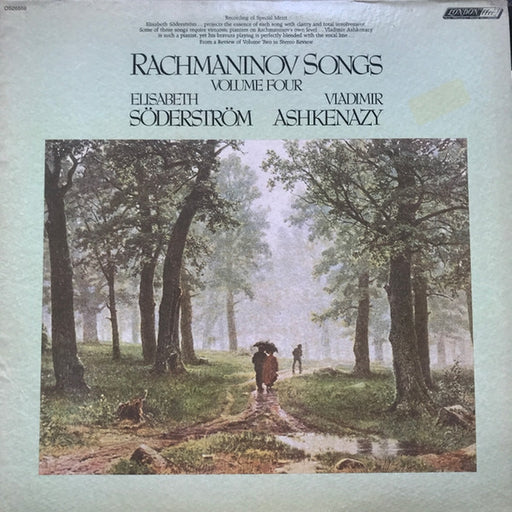 Sergei Vasilyevich Rachmaninoff, Elisabeth Söderström, Vladimir Ashkenazy – Rachmaninov Songs Volume 4 (LP, Vinyl Record Album)