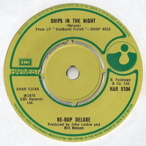 Be Bop Deluxe – Ships In The Night (LP, Vinyl Record Album)