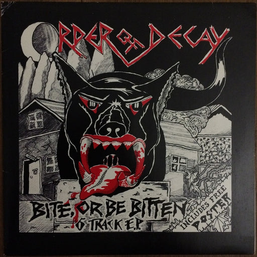 Order Of Decay – Bite Or Be Bitten (LP, Vinyl Record Album)