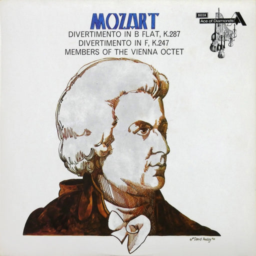 Wolfgang Amadeus Mozart, Mitglieder Des Wiener Oktetts – Divertimento In B Flat, K.287 / Divertimento In F, K.247 (LP, Vinyl Record Album)