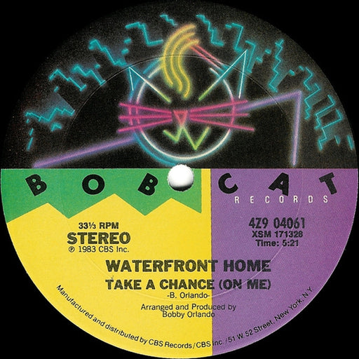 Waterfront Home – Take A Chance (On Me) (LP, Vinyl Record Album)