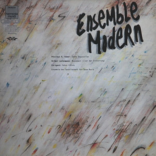 Ensemble Modern, Peter Eötvös, Nicolaus A. Huber, Helmut Lachenmann – Sechs Bagatellen / Mouvement (- Vor Der Erstarrung) (LP, Vinyl Record Album)