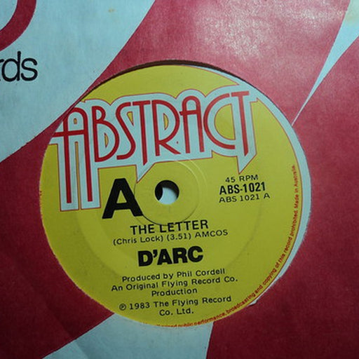 The Letter – D'Arc (LP, Vinyl Record Album)