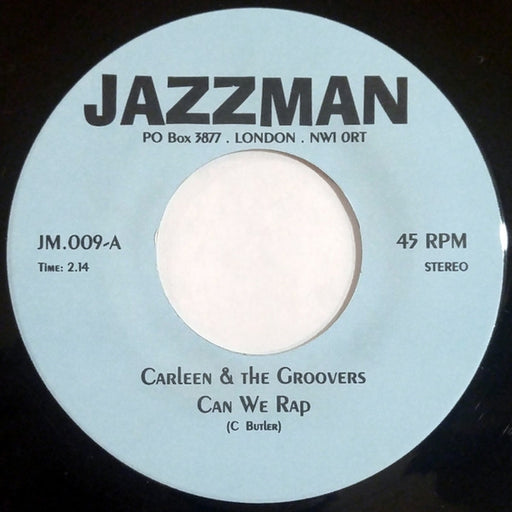 Carleen & The Groovers – Can We Rap / Right On (LP, Vinyl Record Album)