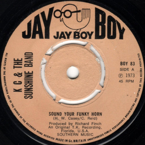 KC & The Sunshine Band – Sound Your Funky Horn (LP, Vinyl Record Album)
