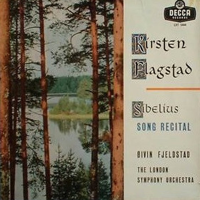 Jean Sibelius, Kirsten Flagstad, The London Symphony Orchestra, Øivin Fjeldstad – Mélodies (VG+/VG+)