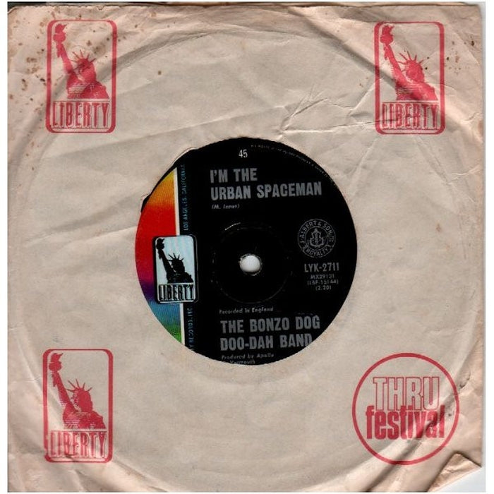 Bonzo Dog Doo-Dah Band – I'm The Urban Spaceman (LP, Vinyl Record Album)