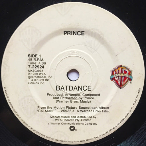 Prince – Batdance (LP, Vinyl Record Album)