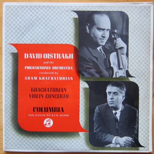 Aram Khatchaturian, David Oistrach, Philharmonia Orchestra – Violin Concerto (LP, Vinyl Record Album)