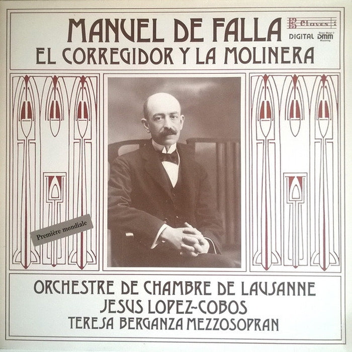 Manuel De Falla, Orchestre De Chambre De Lausanne, Jesús López-Cobos, Teresa Berganza – El Corregidor Y La Molinera (LP, Vinyl Record Album)