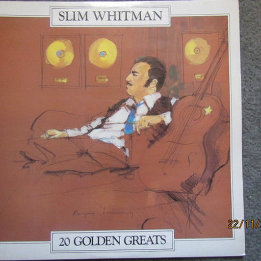 Slim Whitman – 20 Golden Greats (LP, Vinyl Record Album)