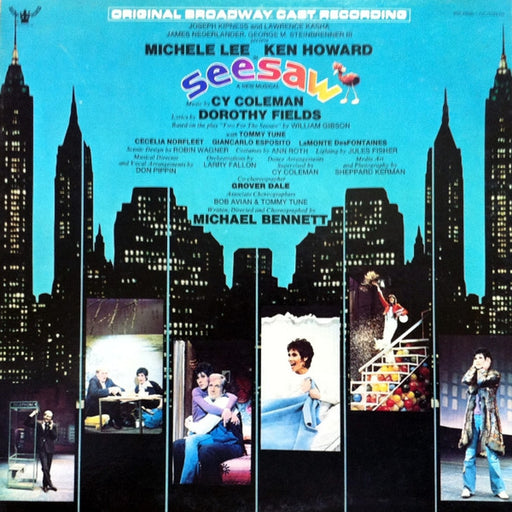 Cy Coleman, Dorothy Fields, Michele Lee, Ken Howard, "Seesaw" Company – Seesaw (LP, Vinyl Record Album)