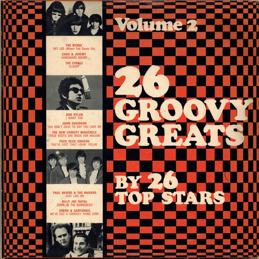 Various – 26 Groovy Greats By 26 Top Stars Volume 2 (LP, Vinyl Record Album)