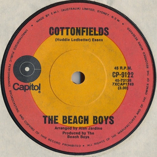 The Beach Boys – Cottonfields / The Nearest Faraway Place (LP, Vinyl Record Album)
