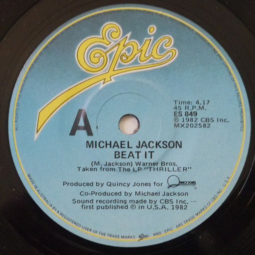 Michael Jackson – Beat It (LP, Vinyl Record Album)