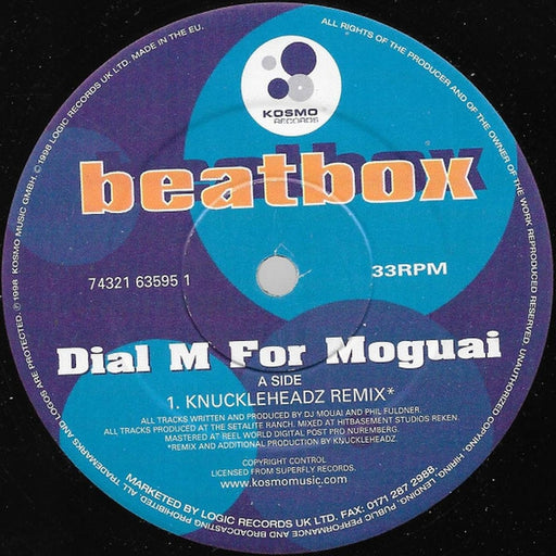 Dial M For Moguai – Beatbox (LP, Vinyl Record Album)