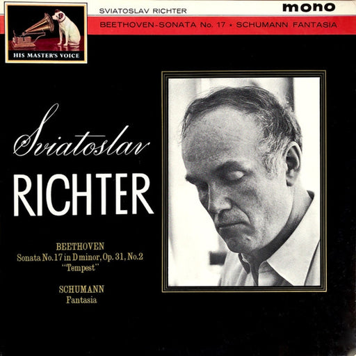 Ludwig van Beethoven, Robert Schumann, Sviatoslav Richter – Sonata In D Minor "Tempest" / Fantasia In C Major (LP, Vinyl Record Album)