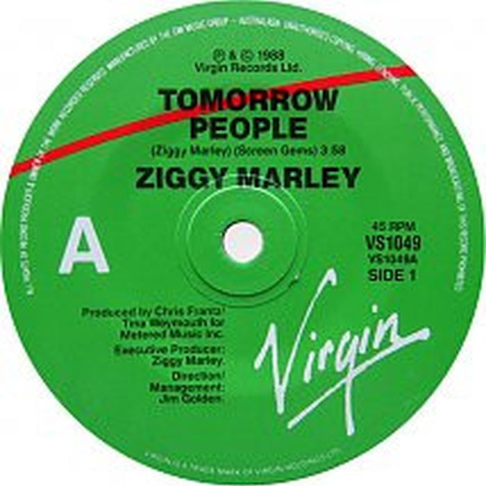 Ziggy Marley And The Melody Makers – Tomorrow People (LP, Vinyl Record Album)