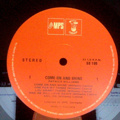 Come On And Shine – Patrick Williams (LP, Vinyl Record Album)
