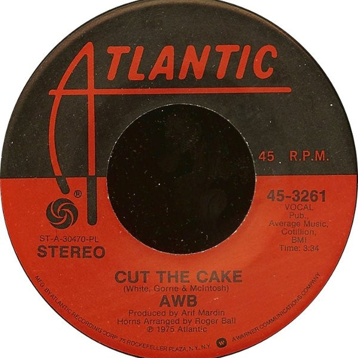 Average White Band – Cut The Cake (LP, Vinyl Record Album)