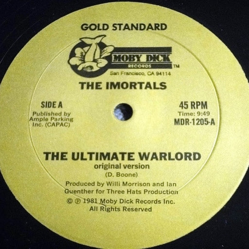 The Immortals – The Ultimate Warlord (LP, Vinyl Record Album)