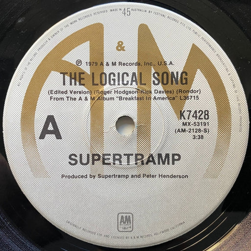 Supertramp – The Logical Song (LP, Vinyl Record Album)