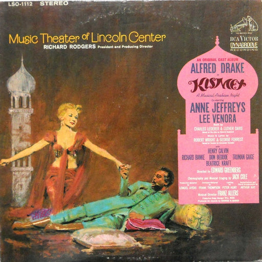 Alfred Drake, Richard Rodgers – Kismet Original Cast Music Theatre Of Lincoln Center (LP, Vinyl Record Album)
