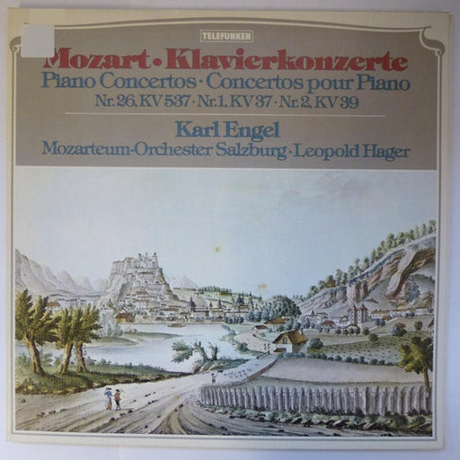 Wolfgang Amadeus Mozart, Karl Engel, Das Mozarteum Orchester Salzburg, Leopold Hager – Klavierkonzerte Nr. 26, KV 537 / Nr. 1, KV 37 / Nr. 2, KV 39 (LP, Vinyl Record Album)