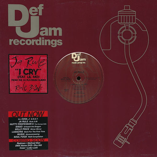 Ja Rule – I Cry (LP, Vinyl Record Album)