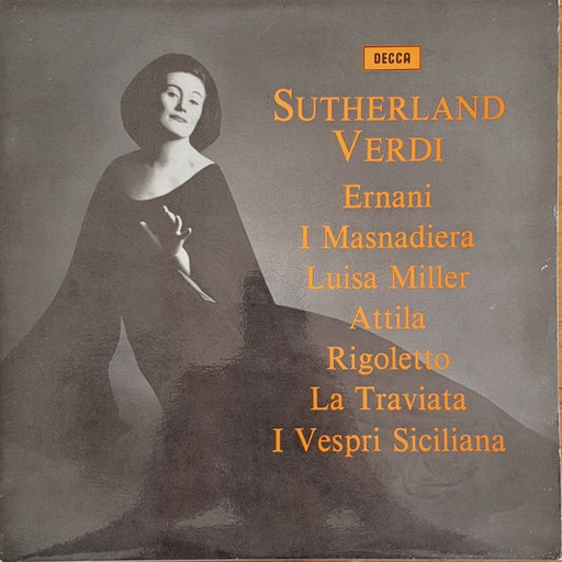 Joan Sutherland – Sings Verdi (LP, Vinyl Record Album)