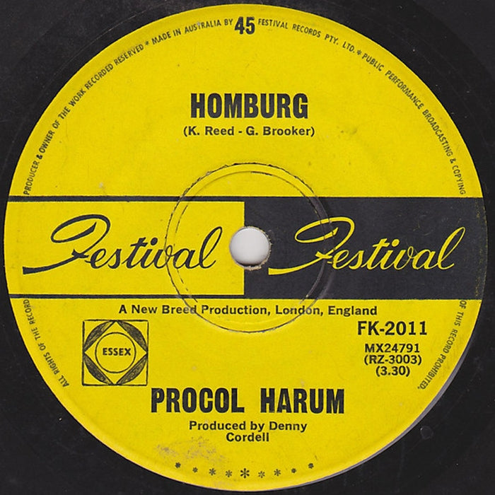 Procol Harum – Homburg (LP, Vinyl Record Album)