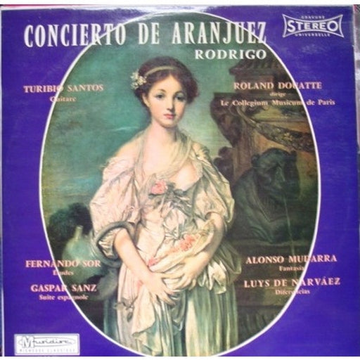 Joaquín Rodrigo, Turibio Santos, Roland Douatte, Collegium Musicum De Paris – Concierto De Aranjuez (LP, Vinyl Record Album)