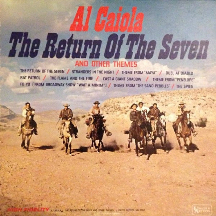 Al Caiola – The Return Of The Seven And Other Themes (LP, Vinyl Record Album)