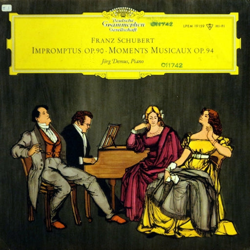 Franz Schubert, Jörg Demus – Impromptus Op. 90 · Moments Musicaux Op. 94 (LP, Vinyl Record Album)